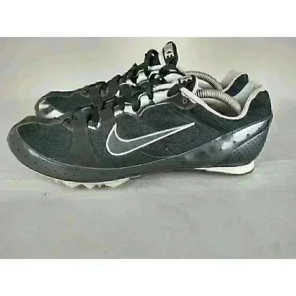 Men's Nike Zoom Rival MD Track & Field Running Spike Shoes Black,carry Bag - Picture 5 of 14